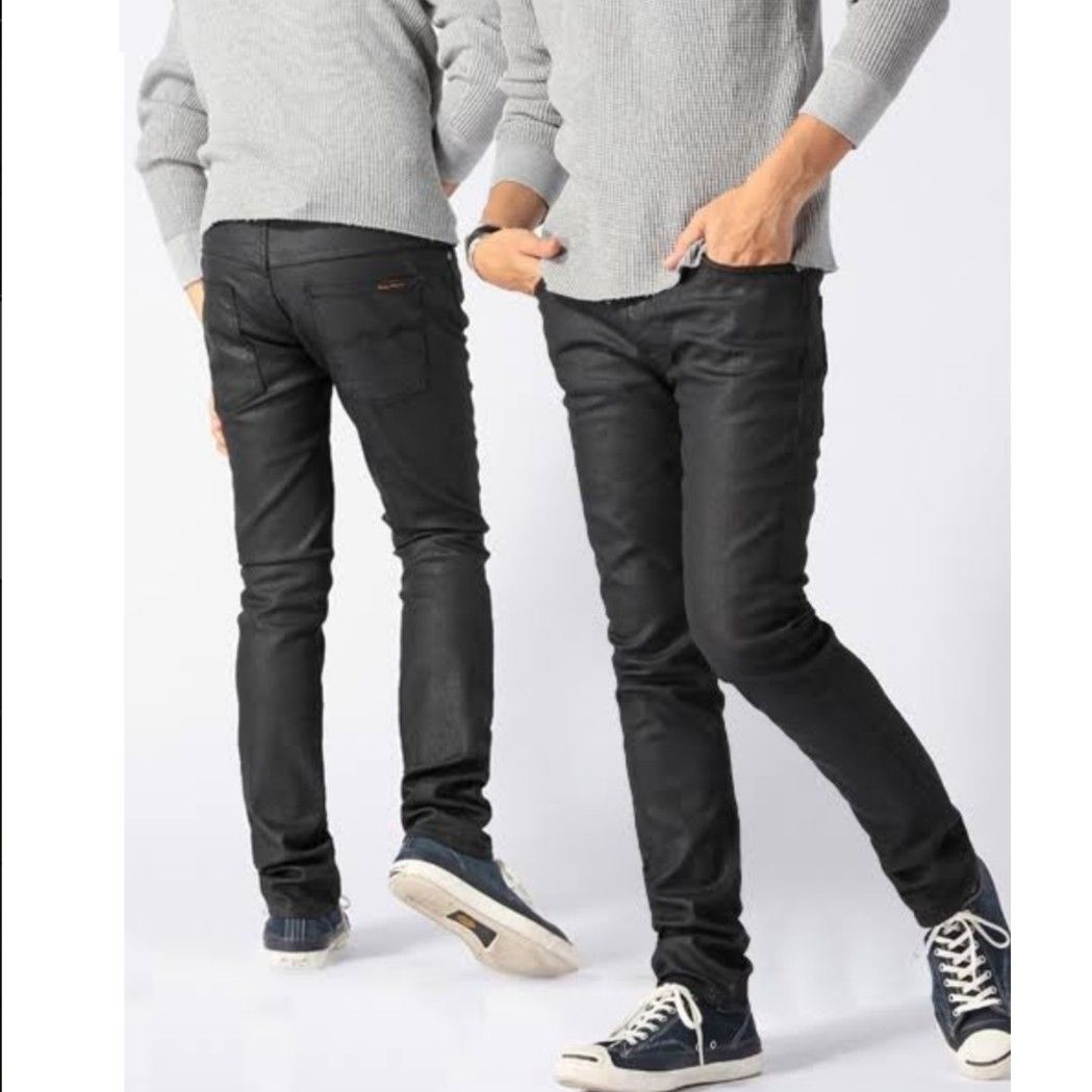 Nudie thin finn back 2 black sales