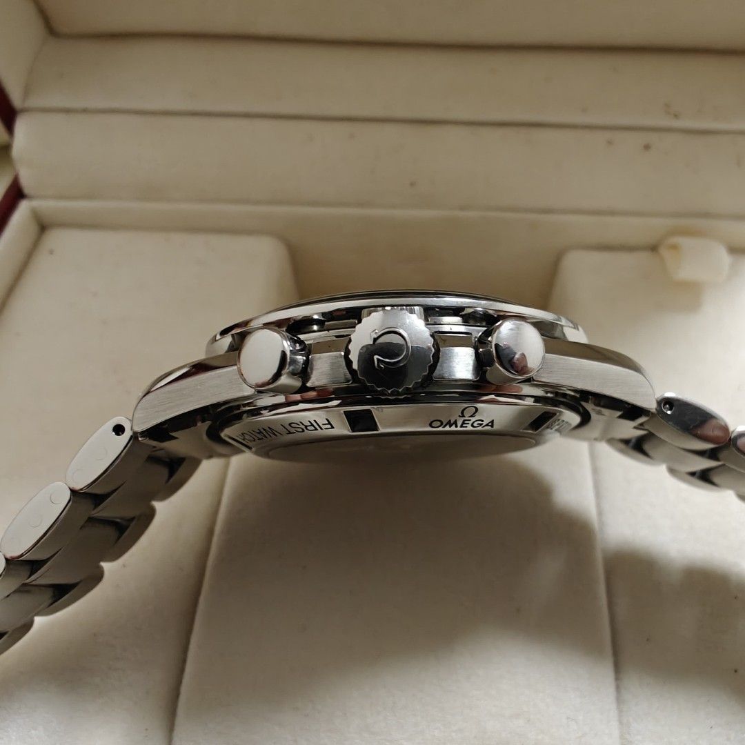 Omega Speedmaster Hesalite Sandwich Luxury Watches on Carousell