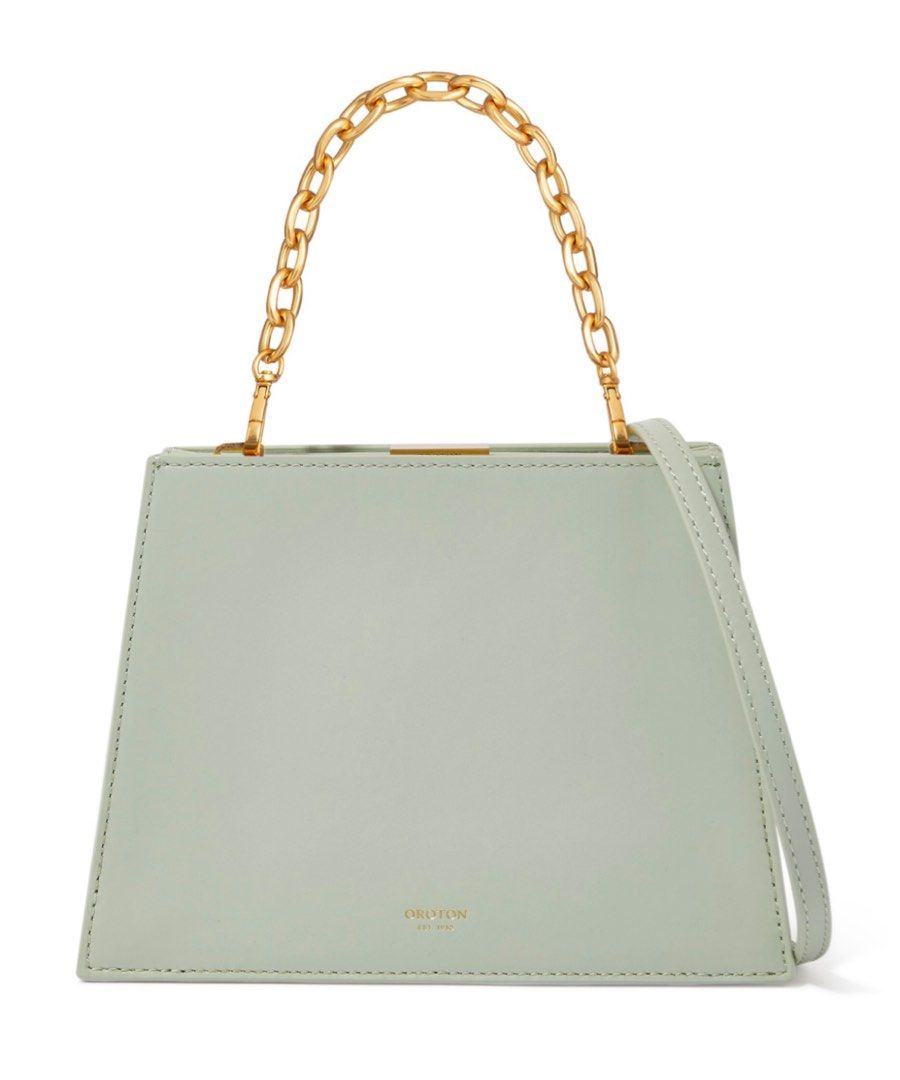 oroton hazel mini frame shoulder bag with belt