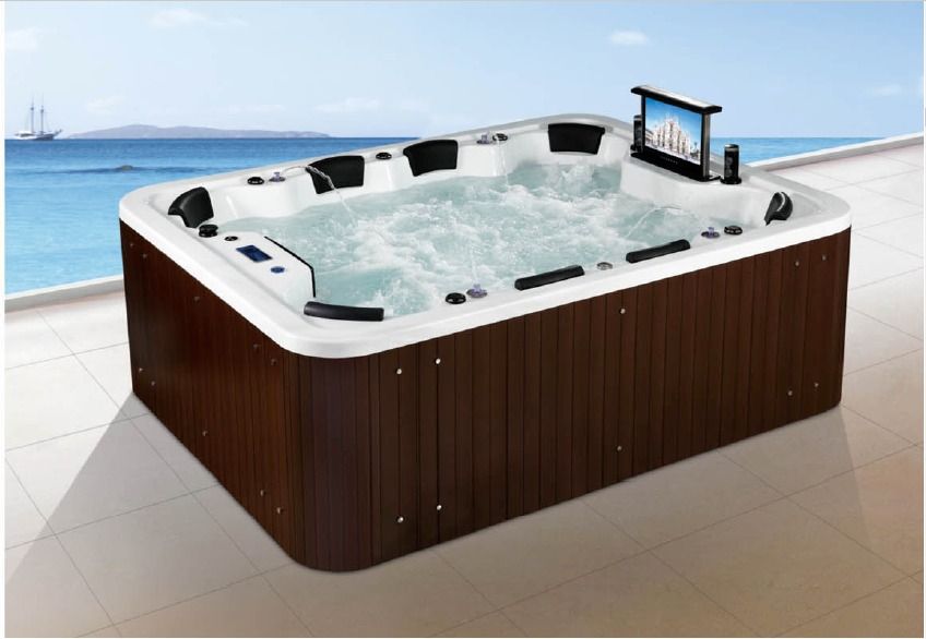 Outdoor jacuzzi Good For 8 pax Model 601, Furniture & Home Living ...