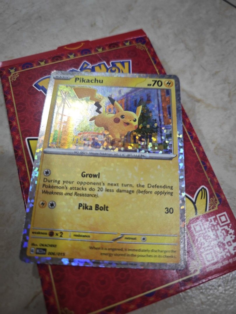 Pikachu mcd version (Category: Fan Merchandise) located in Kuala Lumpur. Submitted by vincentlam87 (Listing ID 1337620269, Image 2). Description: .