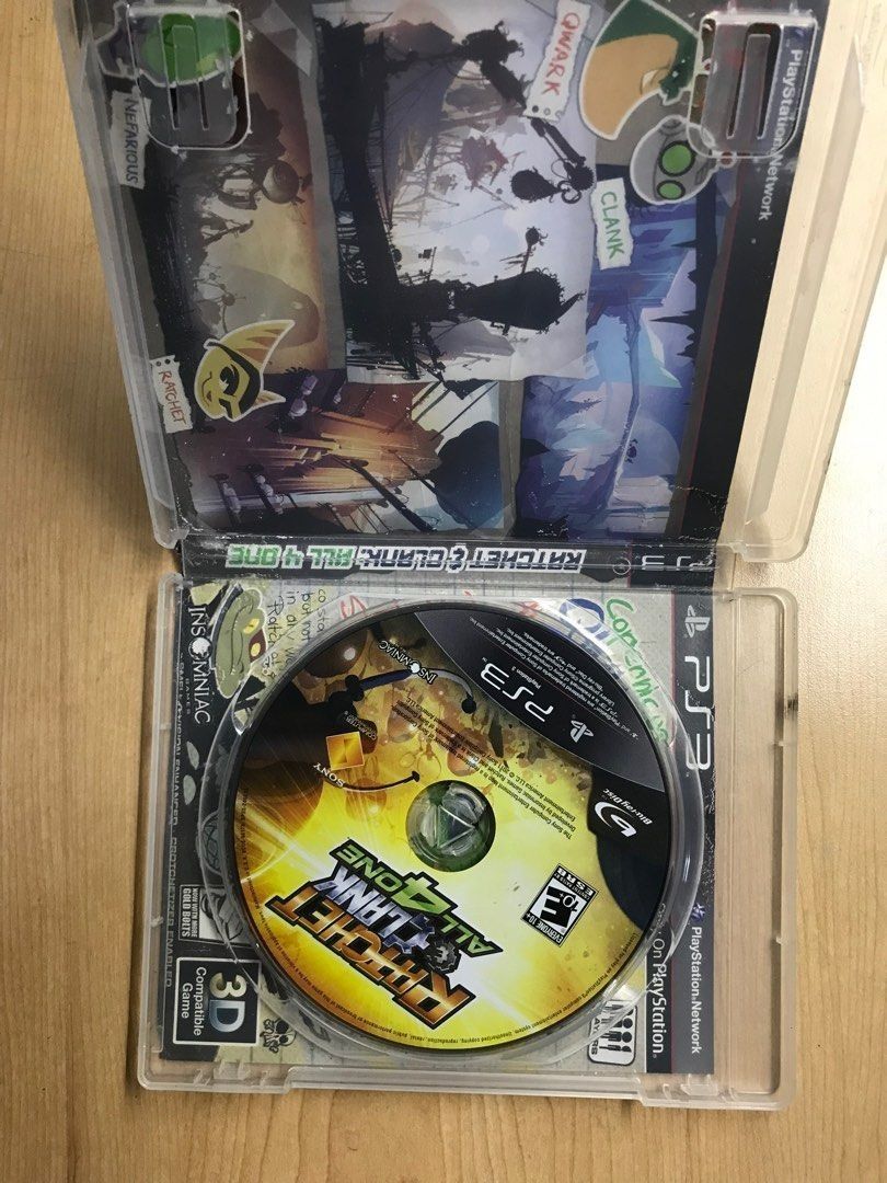 [PS3] Ratchet and Clank All 4 One (Category: PlayStation) located in Makati City. Submitted by jarled (Listing ID 1337689140, Image 3). Description: With manual.