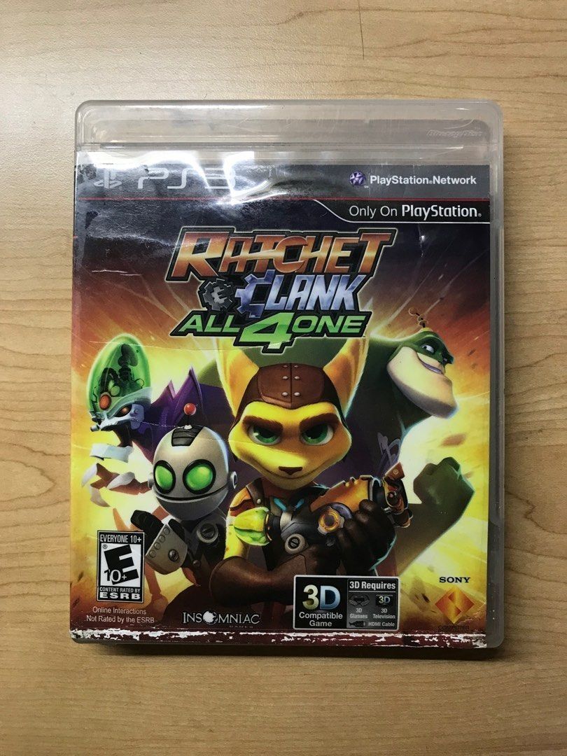 [PS3] Ratchet and Clank All 4 One (Category: PlayStation) located in Makati City. Submitted by jarled (Listing ID 1337689140, Image 1). Description: With manual.