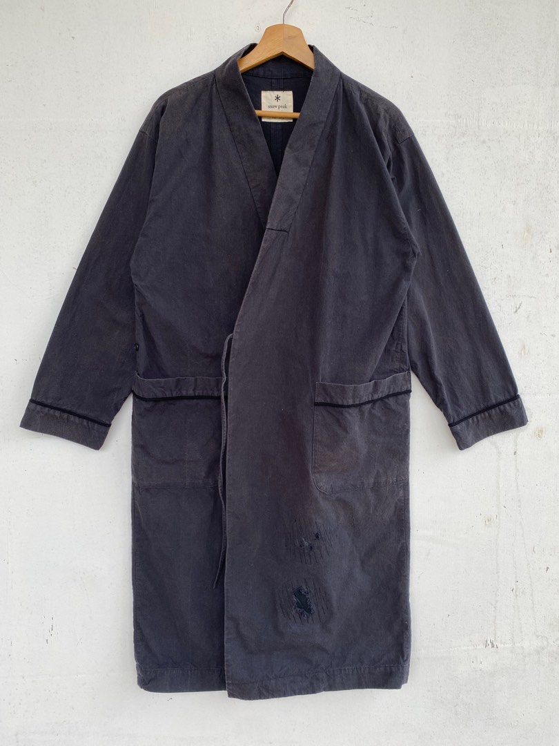 Snow Peak Noragi Long Jacket Men s Fashion Coats Jackets and Outerwear on Carousell