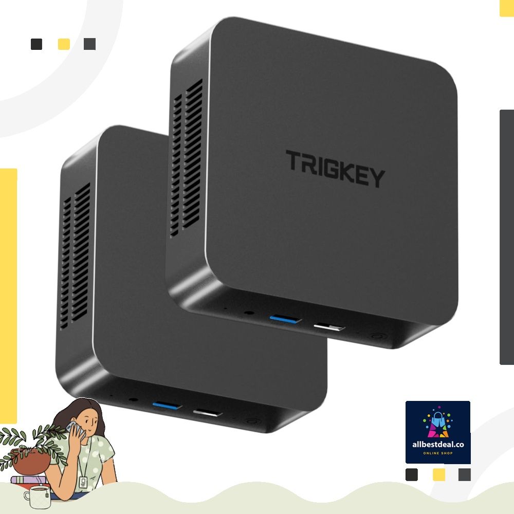 ミニPC TRIGKEY 16GB / 500GB SSD / N100 / Lake-N TRIGKEY Key-N100 Intel Alder Lake N100 – Trigkey