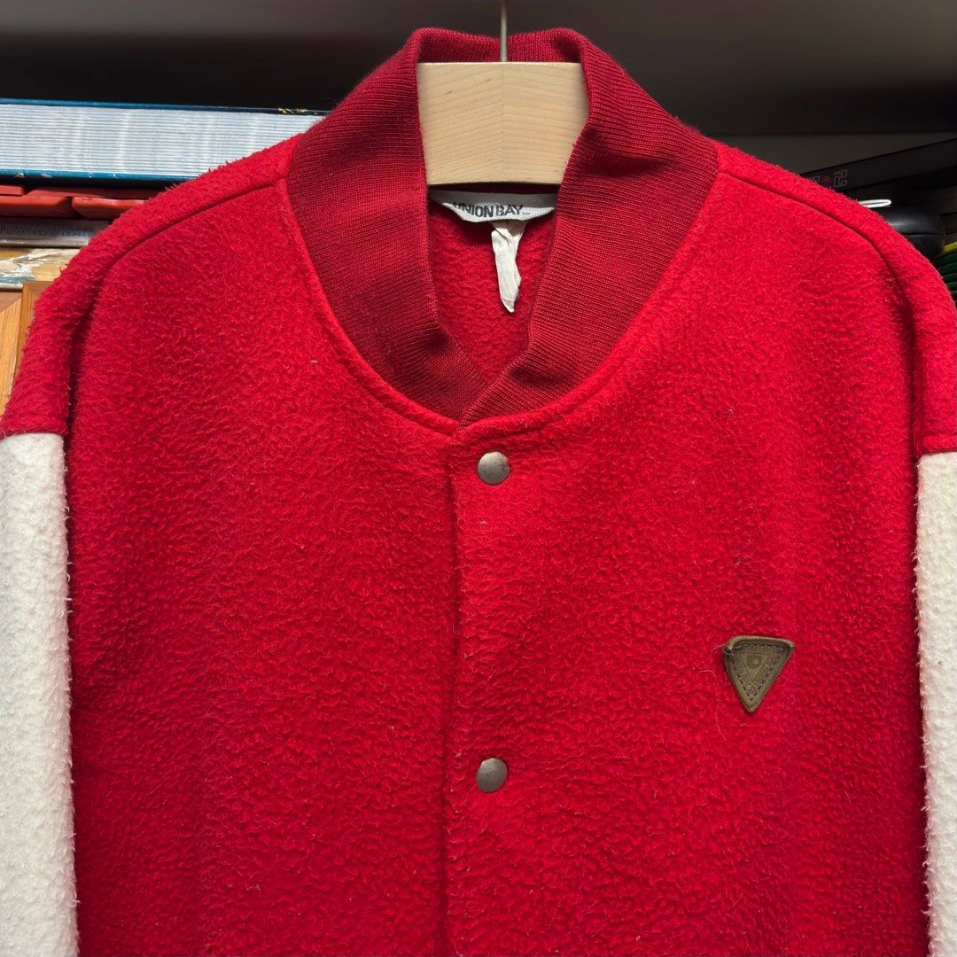 VARSITY JACKET FLEECE VINTAGE USA UNION BAY
