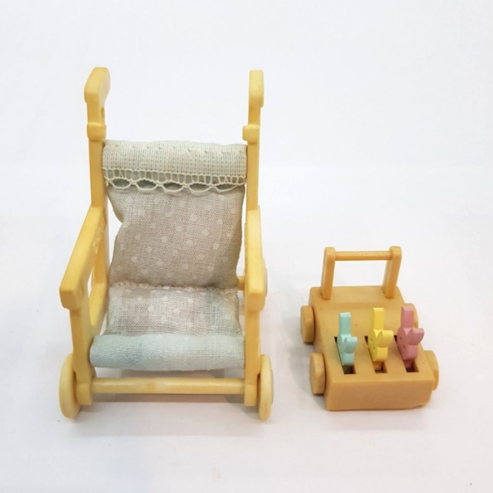 Vintage Sylvanian Families stroller (Category: Kids Toys) located in Imus. Submitted by mostlyvintage (Listing ID 1337683695, Image 2). Description: 🎀 listed price is for the two strollers 🎀 🎀 the toy stroller is a First Gen product released in 1985 🎀.