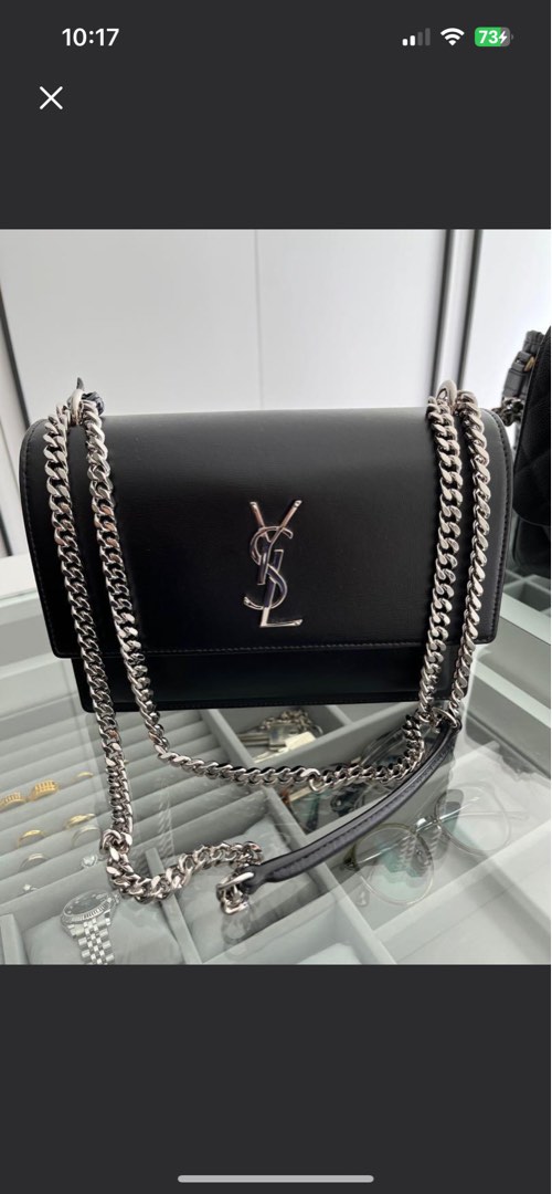 Ysl sling bag black 2025