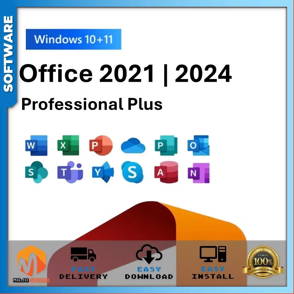 2024 Microsoft Office Excel / PowerPoint / Word - Professional Plus 2021 / 2024 | Home & Business 2021 Lifetime | 365 Office Yearly (Windows / Mac) sien4u628630594538271110