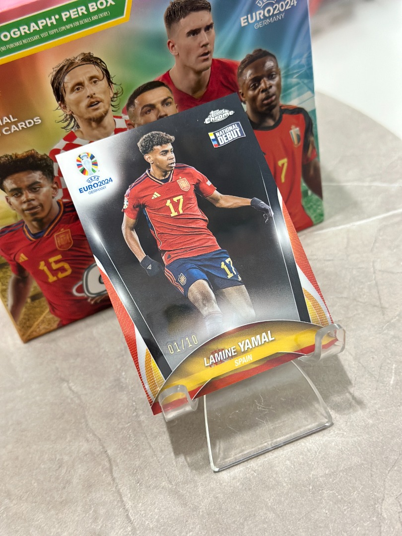 ヤマル 2324 Topps UEFA Lamine Yamal ずるい RC 売買された 