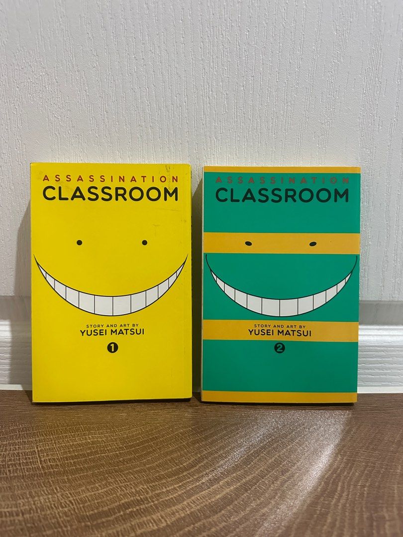 Assassination Classroom (Volume 1 & 2) (Category: Comics & Manga) located in Iloilo. Submitted by uekseny (Listing ID 1337892170, Image 1). Description: - slight yellowing - good as new — just send me a PM for more photos 💗.