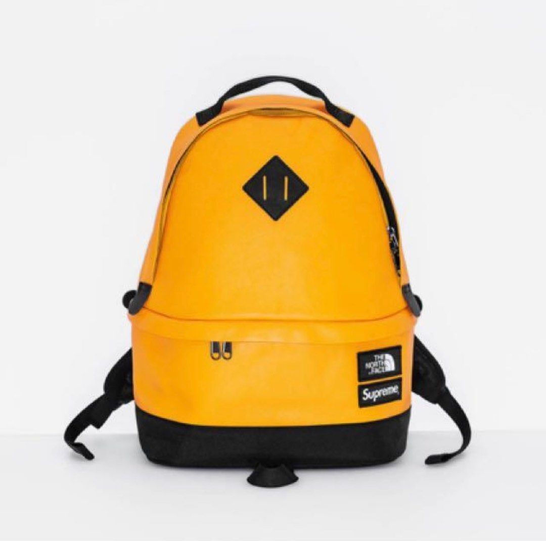 Authentic Supreme x The North Face Leather Backpack Men s Fashion Bags Backpacks on Carousell