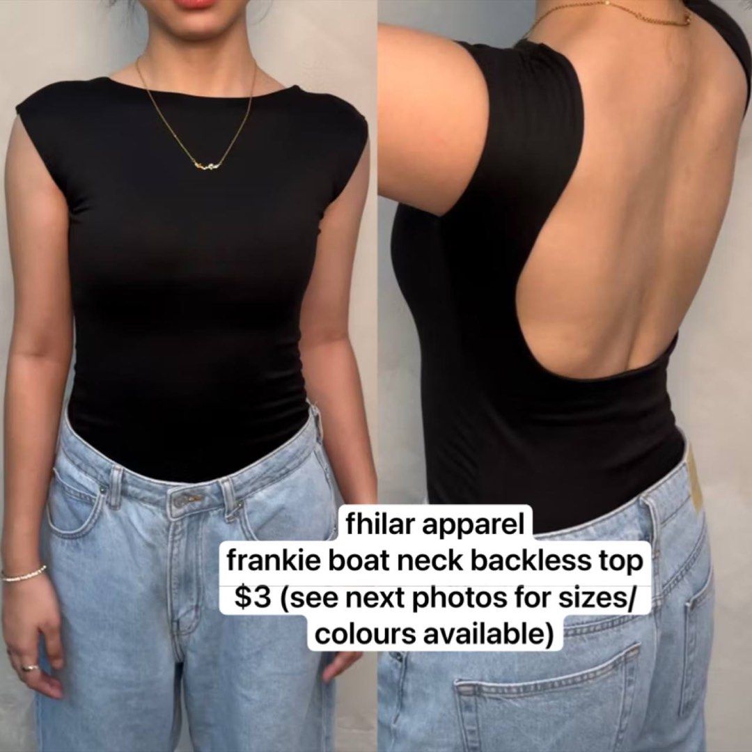 basic tops (Category: Blouses) located in Singapore. Submitted by shmooks (Listing ID 1337770535, Image 2). Description: i have many options of basic tops & more from the philippines join the t channel @inbelasbag for more clothes, jewellery, accessories, makeup & skincare all under $20.