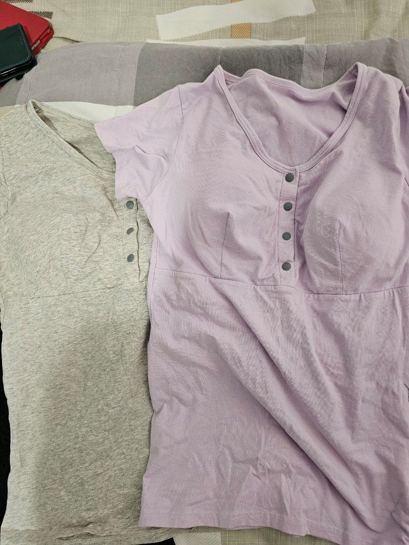 Brand new well used nursing tops Women s Fashion Maternity wear on Carousell