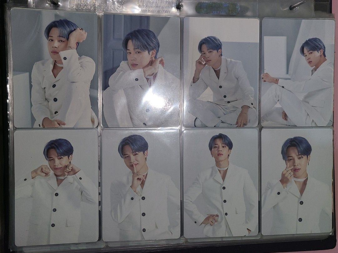 BTS Official Jimin Complete Bang bang con Mini Photocards 1 - 8 (Category: K-Wave Merchandise) located in Makati City. Submitted by Mallowsshi (Listing ID 1337853321, Image 1). Description: RFS: Out of Country 250ea Total of Php2000 Includes: -Non-PVC Sleeve ea -1 non-PVC Binder page All Official Lalamove/Grab Loc: Makati City WTS LFB BTS OFFICIAL MERCH PH Jimin.
