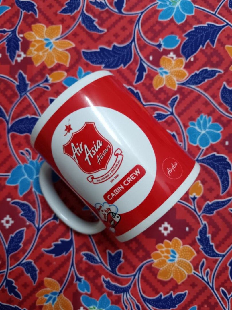 Cawan Cabin Crew Air Asia (New Unboxing), Everything Else, Others on ...