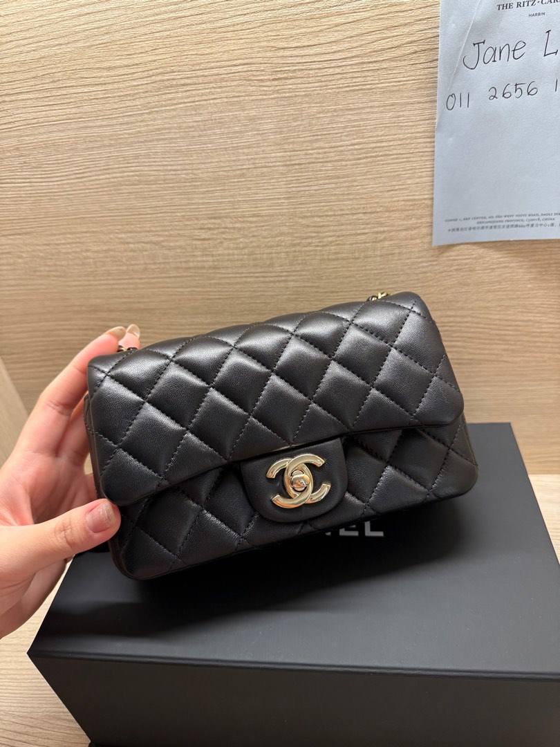Chanel Mini Classic Flap Special, Luxury, Bags & Wallets on Carousell
