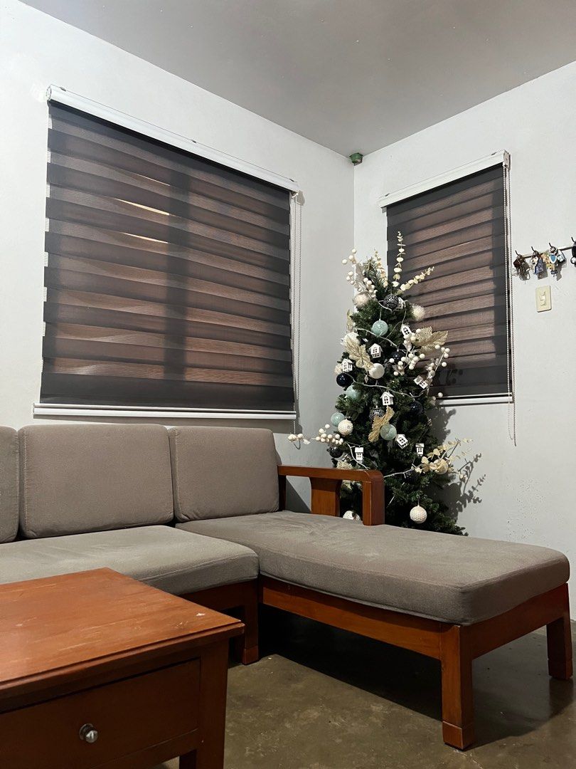 Customised mahogany sala set (sofa) (Category: Sofas) located in San Fernando. Submitted by somuchclutter. (Listing ID 1337866136, Image 1). Description: This sala set was customised. •Mahogany • 3-piece set, including the coffee table, and seat cushions, and seat cover. .