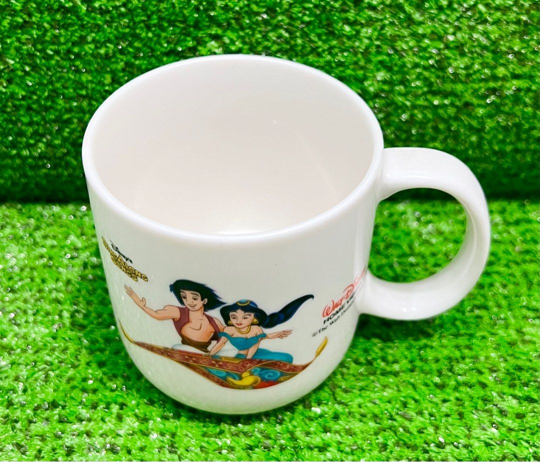 Disney Aladdin Ceramic Mug (Category: Coffee & Tea Tableware) located in Binan City. Submitted by mayjhe (Listing ID 1337930952, Image 2). Description: ✨ For Sale ✨ 🎄 Disney Aladdin 🎄Ceramic Mug 🌸 Other details posted 🔖 Price is ₱ 200.00 🌸 MOP : Gcash 🛵 Courier J&T and Lalamove 🇵🇭 Location Biñan Laguna 📋 Shipping every Thursday ☘️ For Fragile Items we ensure the the items are packed securly with bubble warp & carton dividers with Fragile