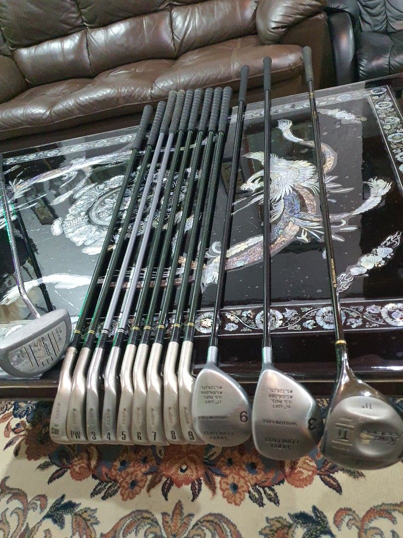 Golf King Cobra (Category: Golf) located in Paranaque City. Submitted by manilagolfmarket (Listing ID 1337787542, Image 2). Description: For Sale King Cobra Set King Cobra R flex garphite shaft irons Concorde 3 & 9 woods King Cobra 11° driver King cobra mallet putter. Callaway stand bag included for only 10.9k pick up Bf Paranaque. Free shipping within MM..