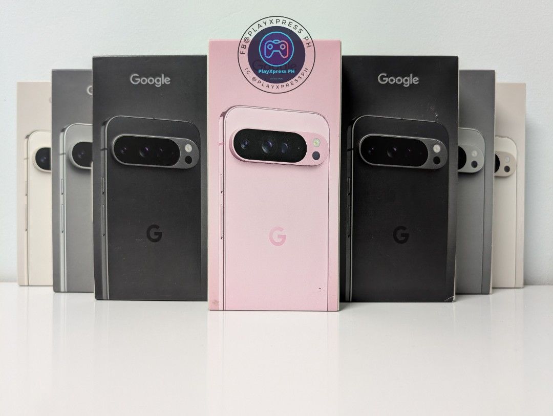 Google Pixel 9 Pro XL Brand New Sealed Pack US Variant (Category: Google Pixel) located in Pasay City. Submitted by playxpressph (Listing ID 1337876251, Image 1). Description: Google Pixel 9 Pro XL Brand New Sealed Pack US Variant 256GB : 64,990 512GB : 69,990 Colors : Obsidian, Porcelain, Hazel, Rose Quartz Freebies: ✅ 2 Tempered Glass ✅ Clear Case ✅ Ugreen/Anker 45W Adaptor 🔸15 days warranty 🔸 US Variant Mode of Payment Cash, Gcash, Bank Tran
