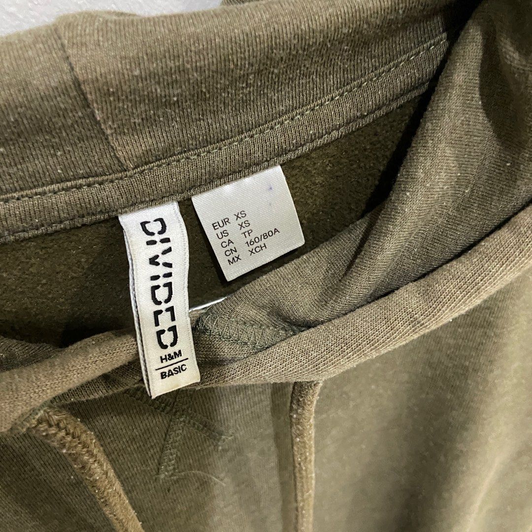 Hoodie h&m hijau army online
