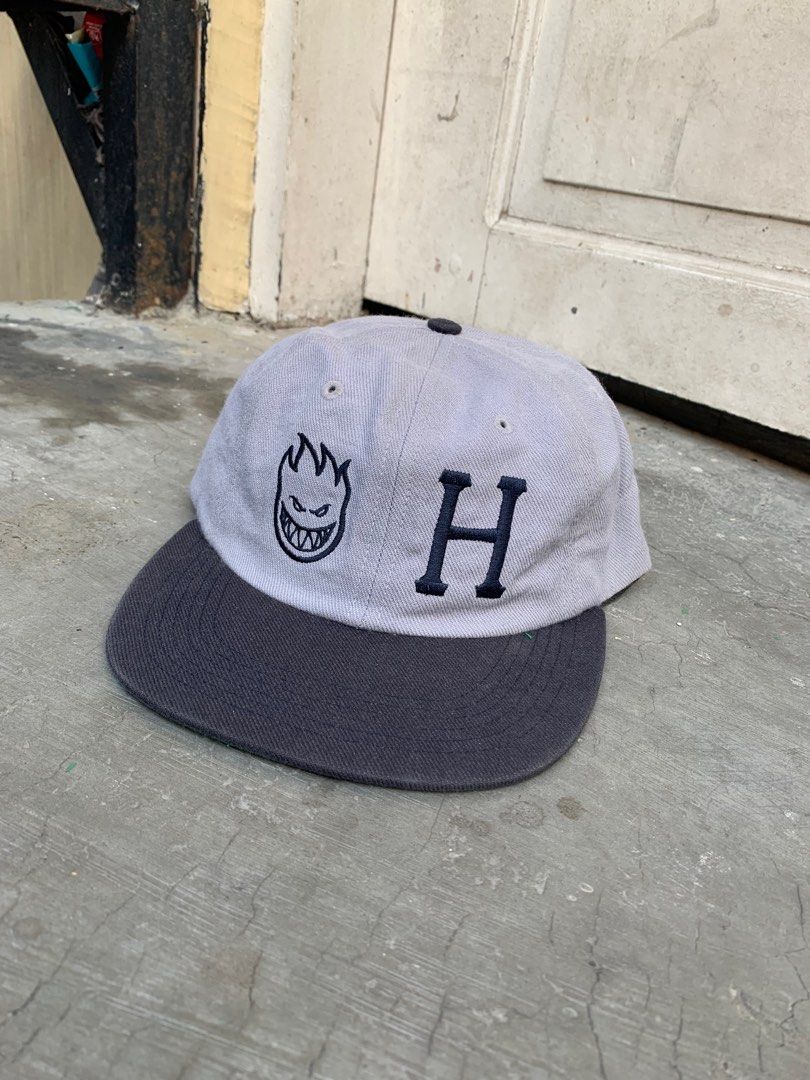 HUF x Spitfire 6 Panel Hat (Category: Hats & Beanies) located in Quezon City. Submitted by metro_junkie.ph (Listing ID 1337835121, Image 1). Description: HUF x Spitfire 6 Panel Hat One Size Fits All Verygood Condition Leather Strap Need Wash 780 + SF.