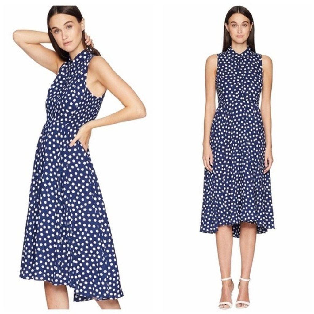 Kate spade cloud dot midi dress clearance