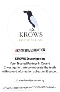 Private Investigator- Www.investigation.com.sg Collection item 1
