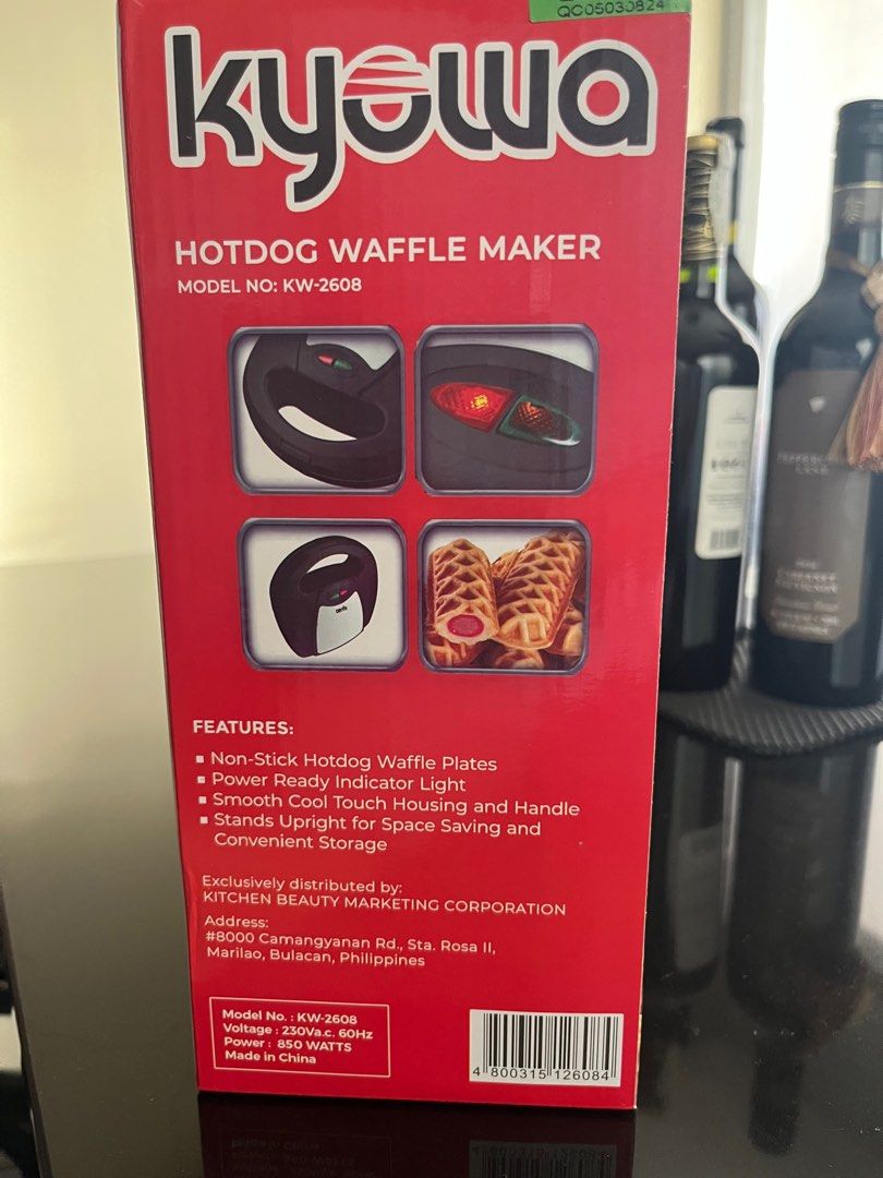 Kyowa hotdog waffle maker (Category: Ovens & Toasters) located in Taytay. Submitted by ccarci (Listing ID 1337932736, Image 2). Description: Brand new and unused.