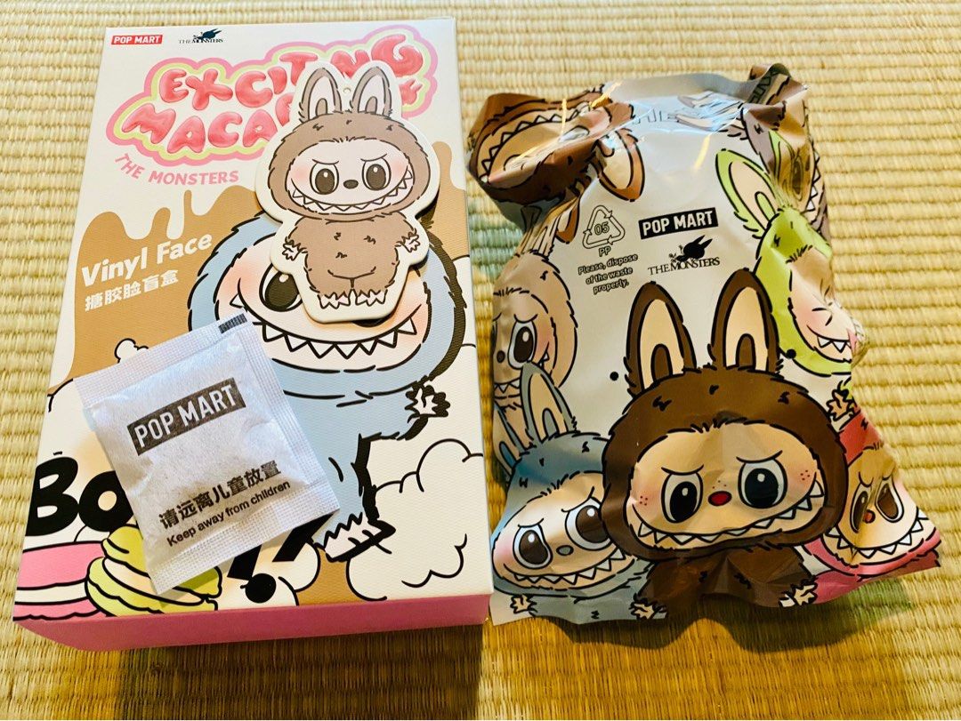 Labubu 馬卡龍太妃糖糖現貨Macaron Toffee 拉布布泡泡瑪特Pop