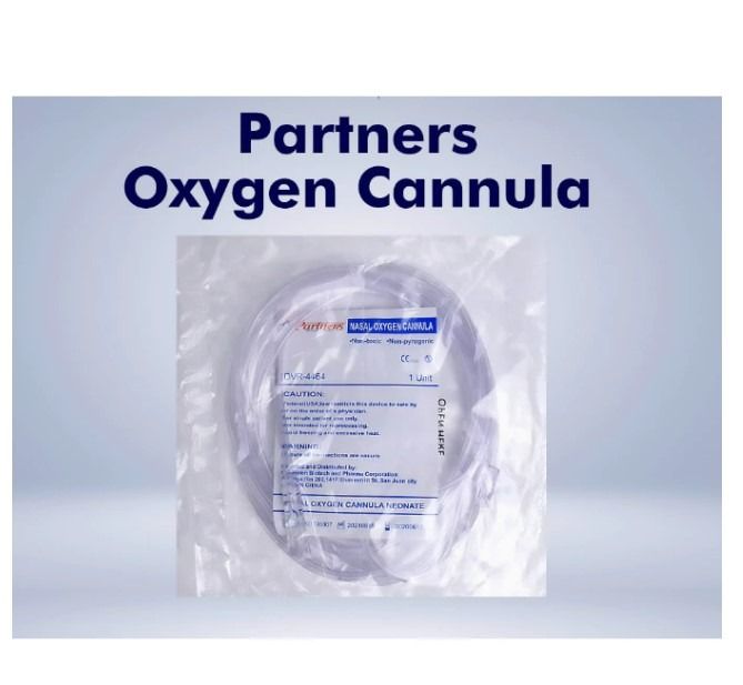 (L&L-J) Partners Oxygen Cannula (Adult/Pedia/Neonate) | Flexible Tubing ...