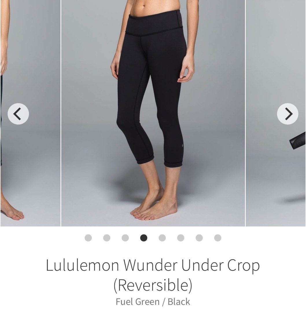 Lululemon reversible crop leggings outlet
