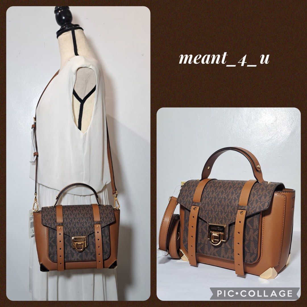 MK satchel Manhattan Original (Category: Luxury Bags & Wallets) located in Quezon City. Submitted by meant_4_u (Listing ID 1337781322, Image 1). Description: 😱On hand Ph and ready to ship 😍 "LAST PRICE posted 👋🏼 😲 Original michael kors medium belted satchel 🔖Mall price: ₱40,000 ✅ inclusions: Tag, paper bag (limited) 🤗 Guaranteed Original from USA 🤑 MOP: BPI / BDO/ metrobank/ Gcash-gcash transfer #meant_4_u #originalmichaelkorsusa #mk #mic
