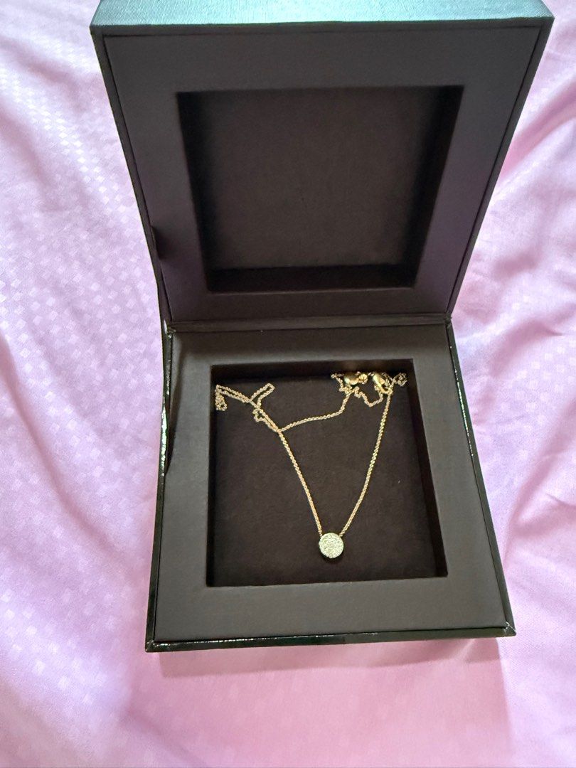 Monica vinader fiji button necklace deals