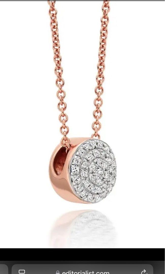 Monica Vinader Fiji Button Necklace
