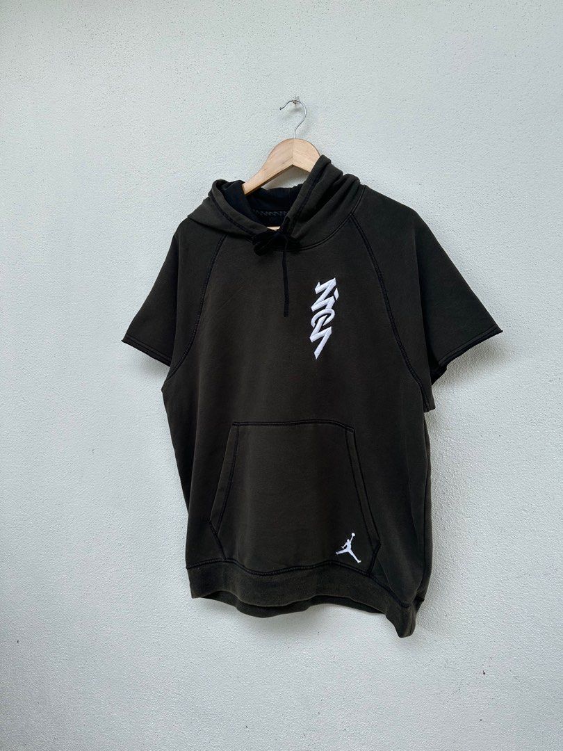 Air jordan short sleeve hoodie top