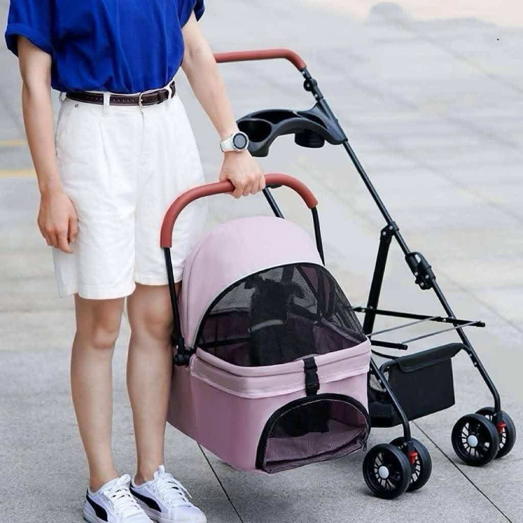 pet trolley (Category: Homes & Other Pet Accessories) located in Manila. Submitted by asstditems (Listing ID 1337765151, Image 1). Description: gl PET STROLLER STROLLER & CAGE 2 IN 1 BLUE & PINK AVAILABLE Same day delivery within metro manila Mode of Payment: CASH ON DELIVERY GCASH BANK TRANSFER Pm for inquiries! Happy Shopping & God bless..