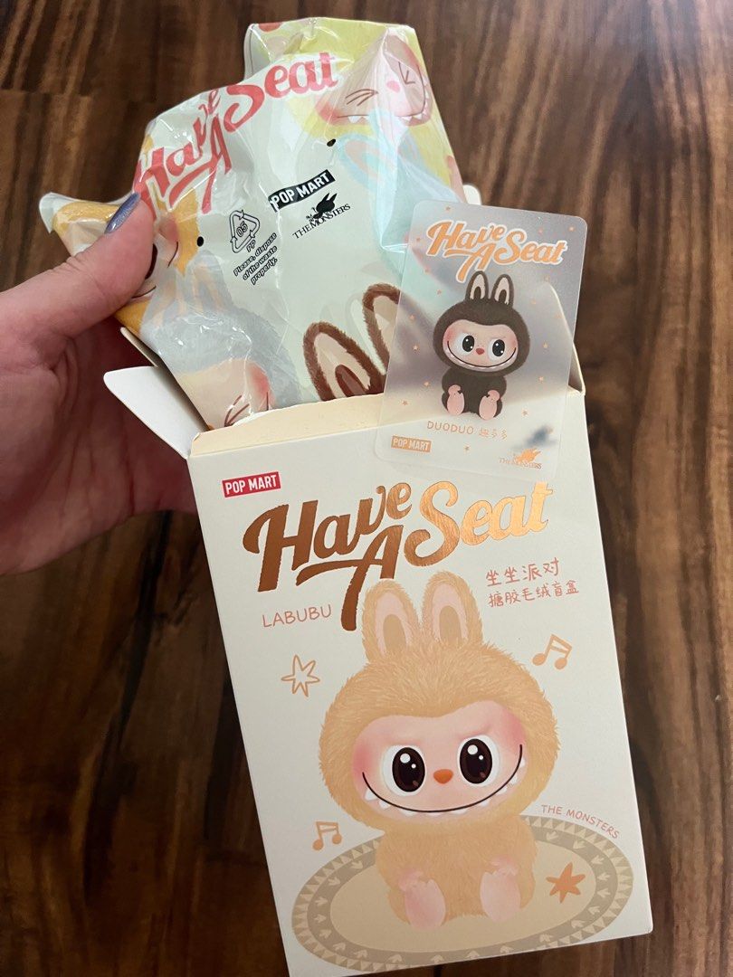 Pop Mart Labubu v2 SECRET DUODUO, Hobbies & Toys, Toys