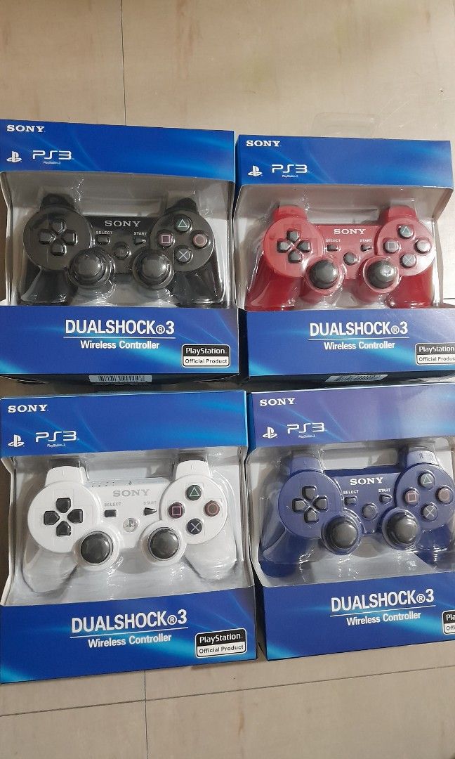 PS3 WIRELESS CONTROLLER (Category: Controllers) located in Quezon City. Submitted by hajjasittienor (Listing ID 1337905845, Image 1). Description: BRAND NEW 💯. USB CABLE CHARGER.150 AV CABLE.200 PS3 POWER CORD.200 PS3 HDMI CABLE.200 ...PWEDE PICK UP ...PWEDE GCASH AVIDA TOWER NEW MANILA COL BONNY SERRANO AVE QUEZON CITY.