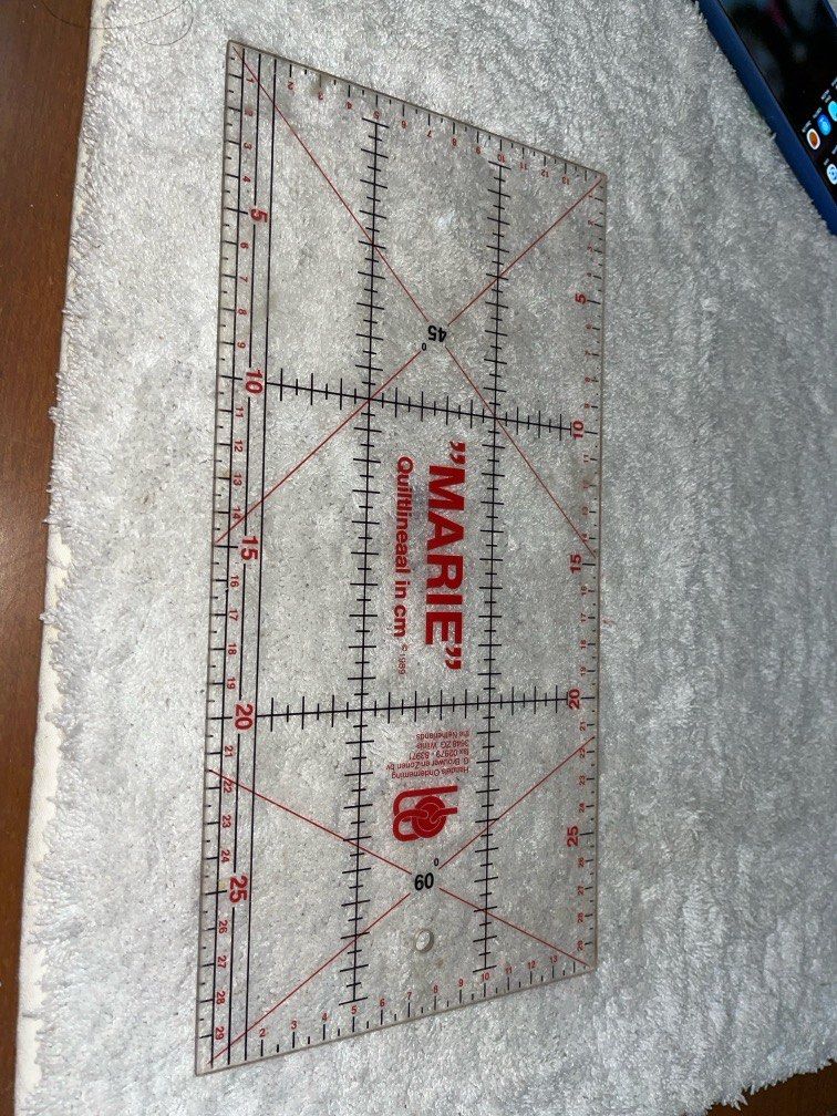 Quilting Ruler (Category: Craft Supplies & Tools) located in Paombong. Submitted by sweetdeals0181656 (Listing ID 1337804143, Image 1). Description: Code R4.