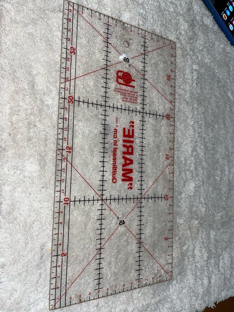 Quilting Ruler (Category: Craft Supplies & Tools) located in Paombong. Submitted by sweetdeals0181656 (Listing ID 1337804143, Image 2). Description: Code R4.