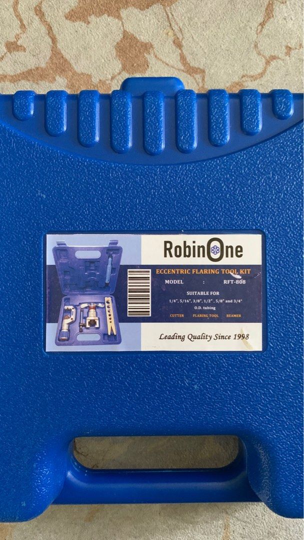 Robinone Eccentric Flaring Tool Kit (Category: Office & Business Technology) located in Alor Setar. Submitted by aenis_m (Listing ID 1337816248, Image 2). Description: BRAND NEW !! ADA SATU SAHAJA !.