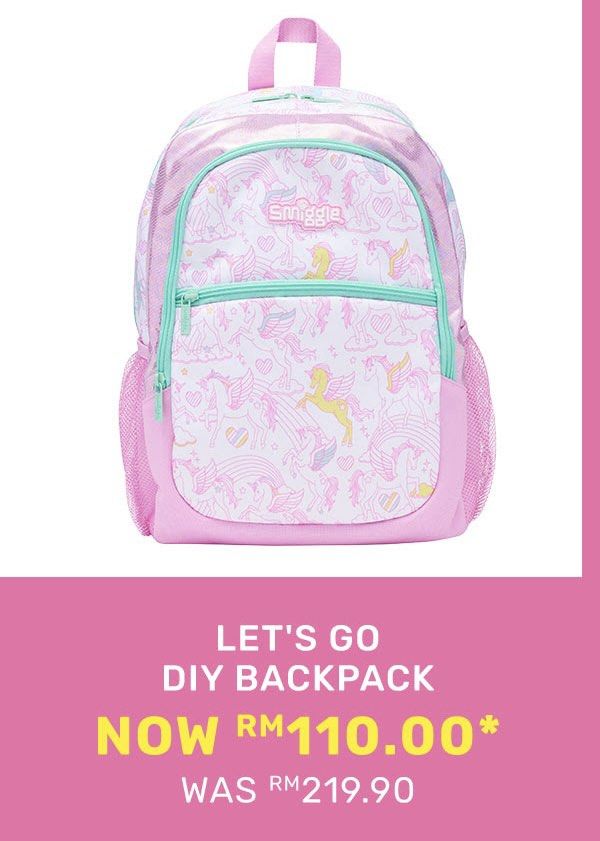 Smiggle diy backpack best sale