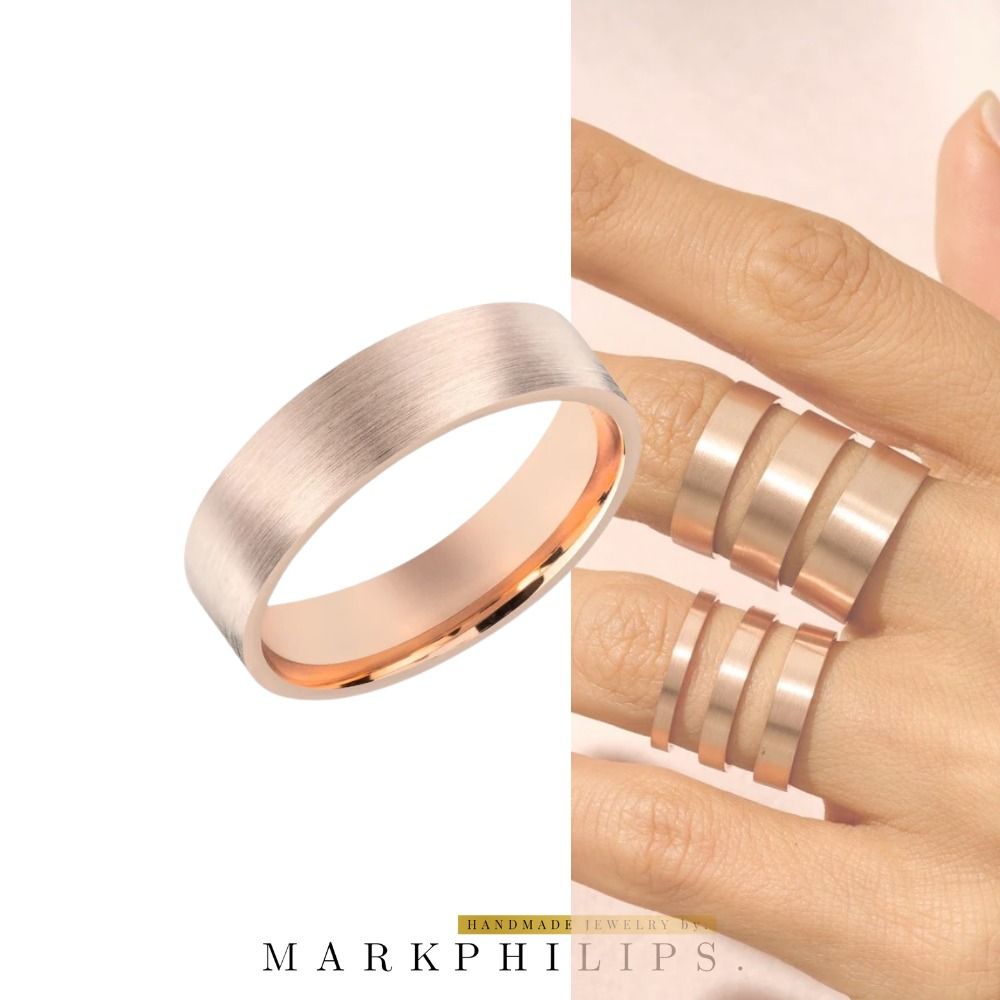 (Solid 18k Rose Gold Ring) 2mm to 7mm width, Matte Finished (Category: Rings) located in Bulacan. Submitted by markphilips_jewelry (Listing ID 1337833148, Image 3). Description: Shop here: S H O P E E@markphilipsjewelry ★ Details: ✔ NOT HOLLOW ✔ Handmade Jewelry Solid 18k Gold ✔ Matte or Polished Finished ✔ Free Handmade Engraved ✔ Free Clean Wipe ✔ Free Return shipping ✔ Easy Return if you not satisfied (no question asks) ✔ Easy Return if proven