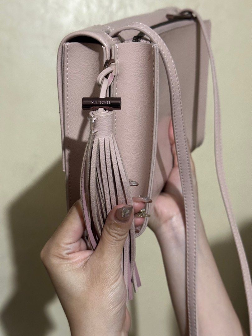 Ted baker london Lailai leather tassel detail crossbody Women s Fashion Bags Wallets Cross body Bags on Carousell