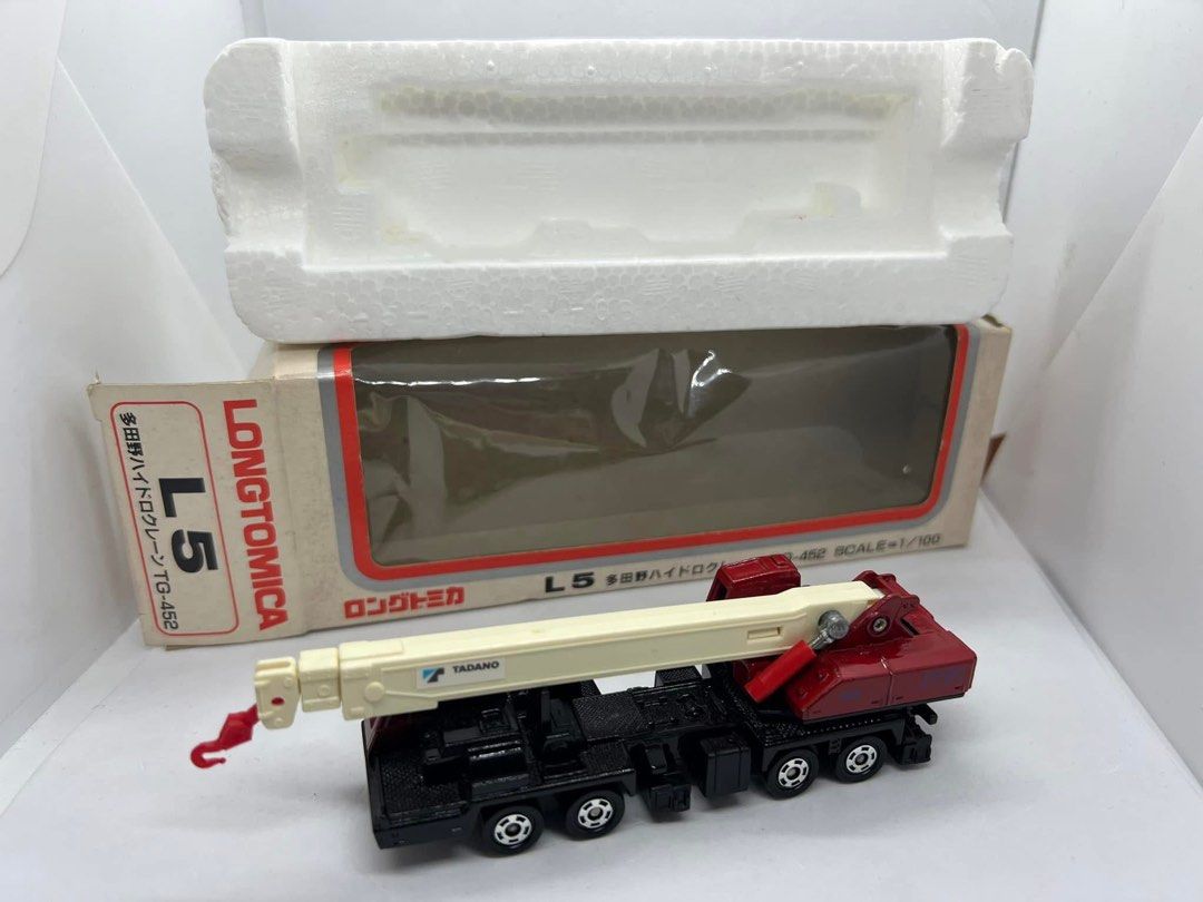 tomy Long tomica L5 多田野Tadano hydro crane TG-452 japan tomy Long tomica L5 多田野Tadano hydro crane TG-452 japan