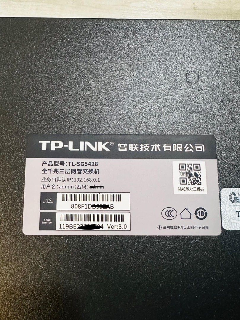 TP-Link Switch Hub Managed (Category: Networking) located in Manila. Submitted by reginejamito (Listing ID 1337786904, Image 2). Description: For sale: TP-LINK Switch Hub Managed‼️ Php4,999 only 📌Quick Specs: Switch Hub TP-LINK TL-SG5428 ✅1pc TP-LINK TL-SG5428 L3 MANAGED Switch unit ✅FREE 1pc 2METERS BRANDNEW cat5e BELDEN WIRE ❌NO BRACKET INCLUDED ❌NO BOX ❌NO SCREWS ❌NO POWER CABLE 📍Location: PUREGOLD TAYUMAN PRITIL #SwitchHub #TPLink #SwitchHu