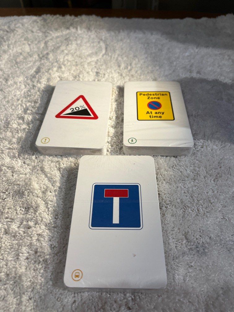 Traffic and Pedestrian Warning Signs Card Set (Category: Textbooks) located in Paombong. Submitted by sweetdeals0181656 (Listing ID 1337785680, Image 2). Description: Code R4.