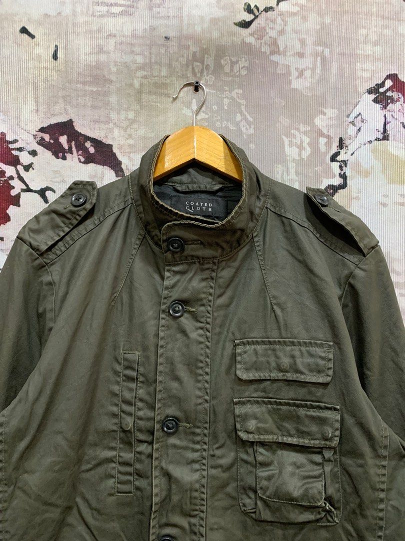 Uniqlo coated cloth jacket sales